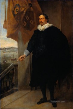 Nicolaes van der Borght Comerciante de Amberes Pintor de la corte barroca Anthony van Dyck Pinturas al óleo
